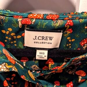 J crew xxs silk top